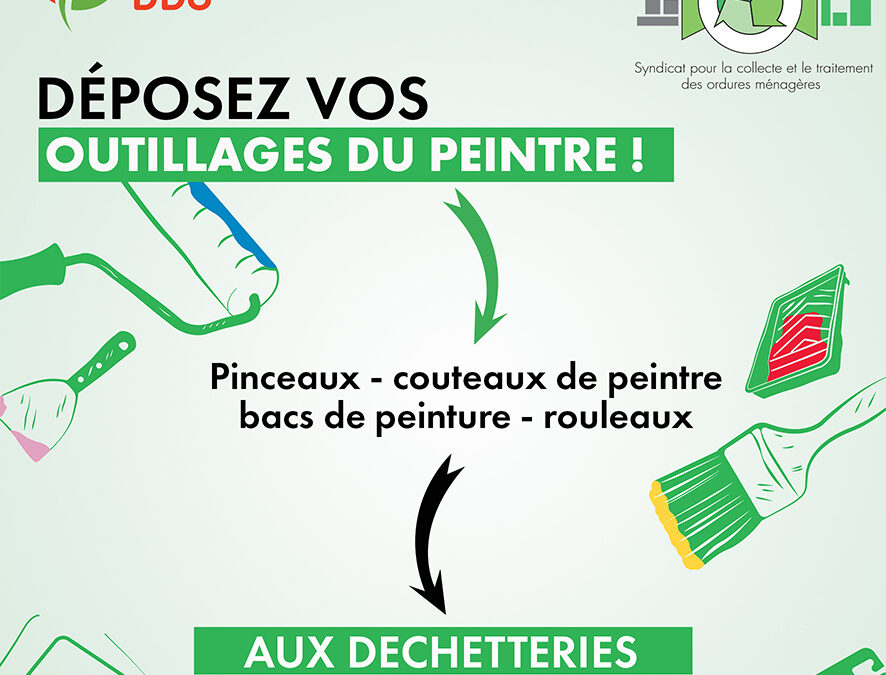 Donnez une seconde vie à vos outils de peinture !