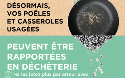 STOP aux vieilles poêles dans la poubelle !