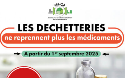 Les déchetteries ne reprennent plus les médicaments
