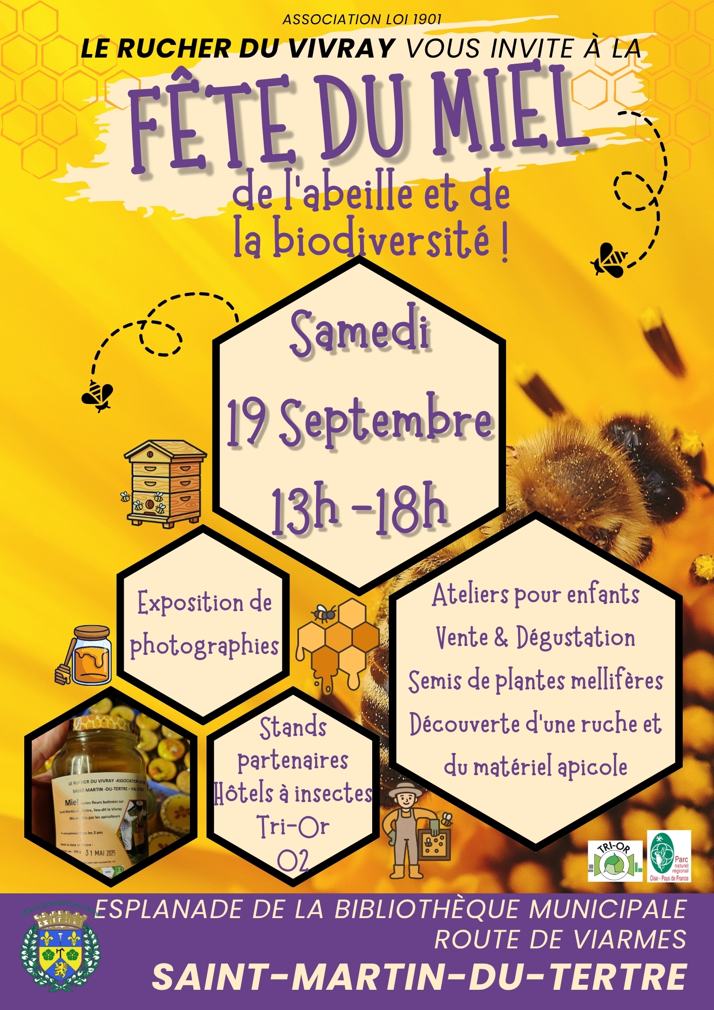 Affiche Fête de l'abeille 16-09-26 (A4)
